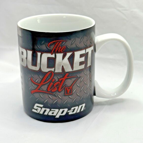 Snap On Tools Coffee Cup / Mug 16 oz The Bucket List Tools Of The Trade by Choko - Picture 1 of 6